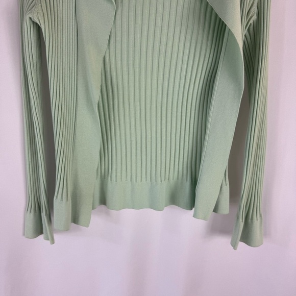 Vintage Worth Mint Green Ribbed 100% Cotton Top - Picture 4 of 13